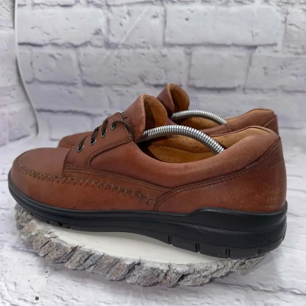 Ecco Seawalker Tie Casual Comfort Leather Shoes Men's Size EU 46 US 12